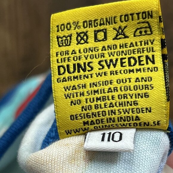 DUNS A Cloudy Day Short Sleeve Tee sz 110 - Picture 5 of 6